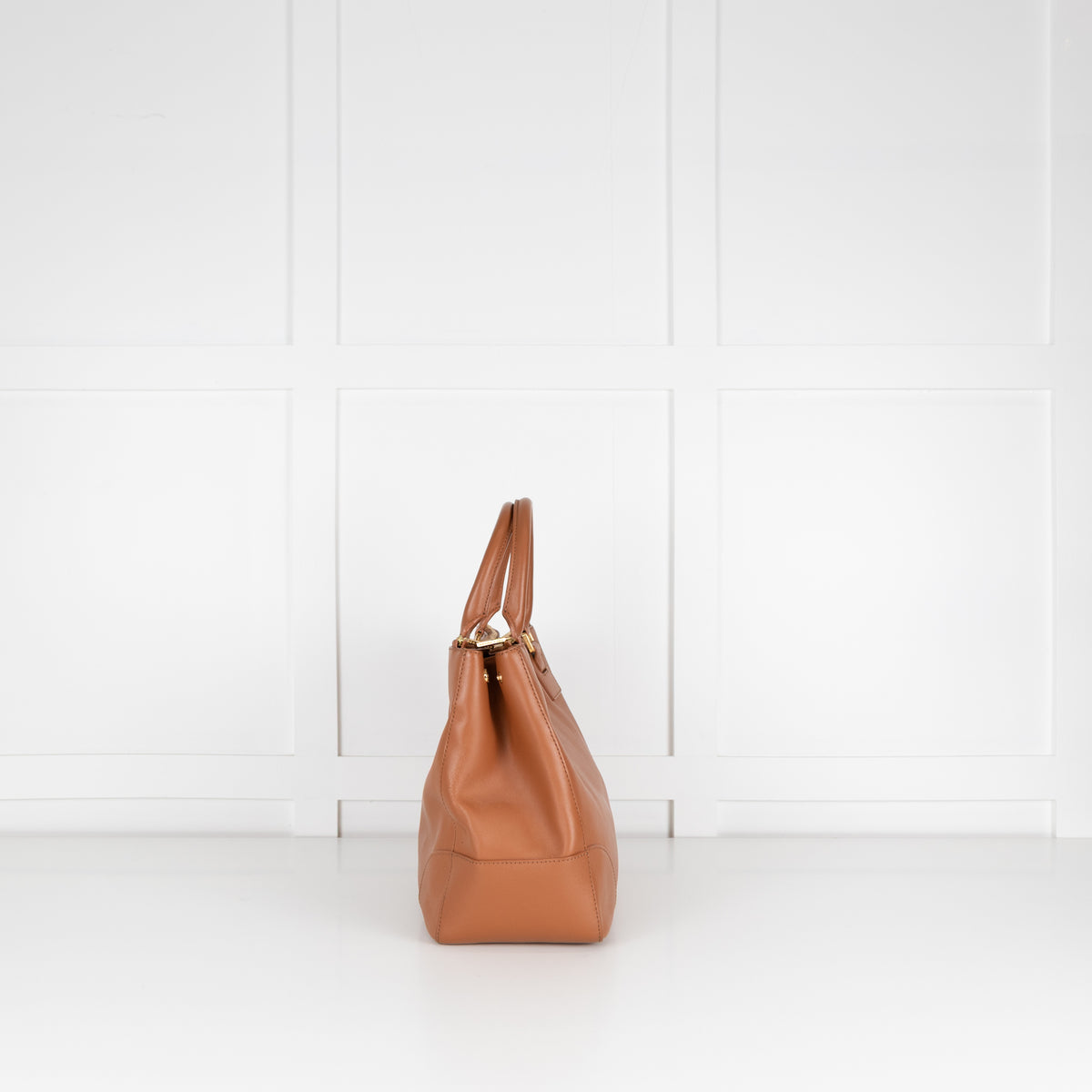 Tory Burch Robinson Tan Bag W/Long Strap