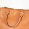 Tory Burch Robinson Tan Bag With Long Strap