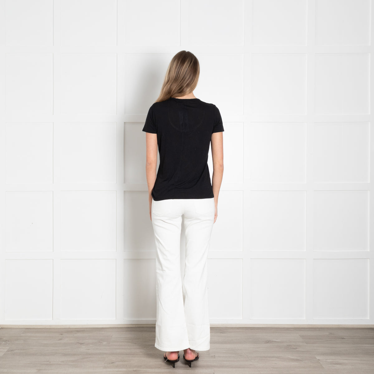 The Row Black Fine T-Shirt