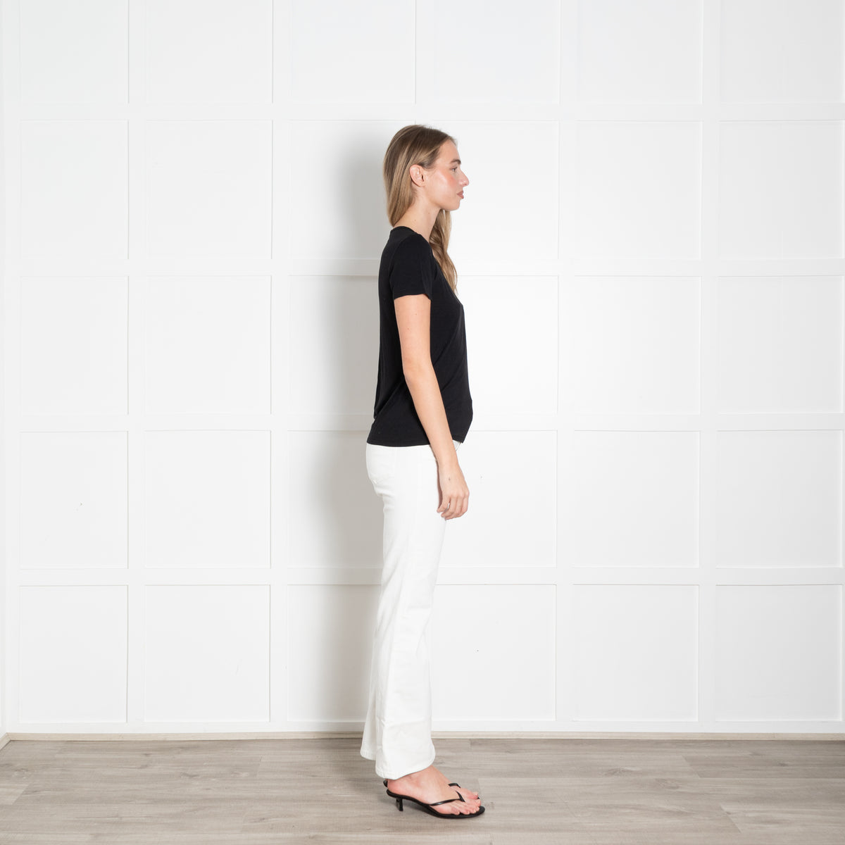 The Row Black Fine T-Shirt