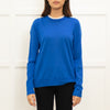 Me + Em Bright Blue Fine Wool Sweater