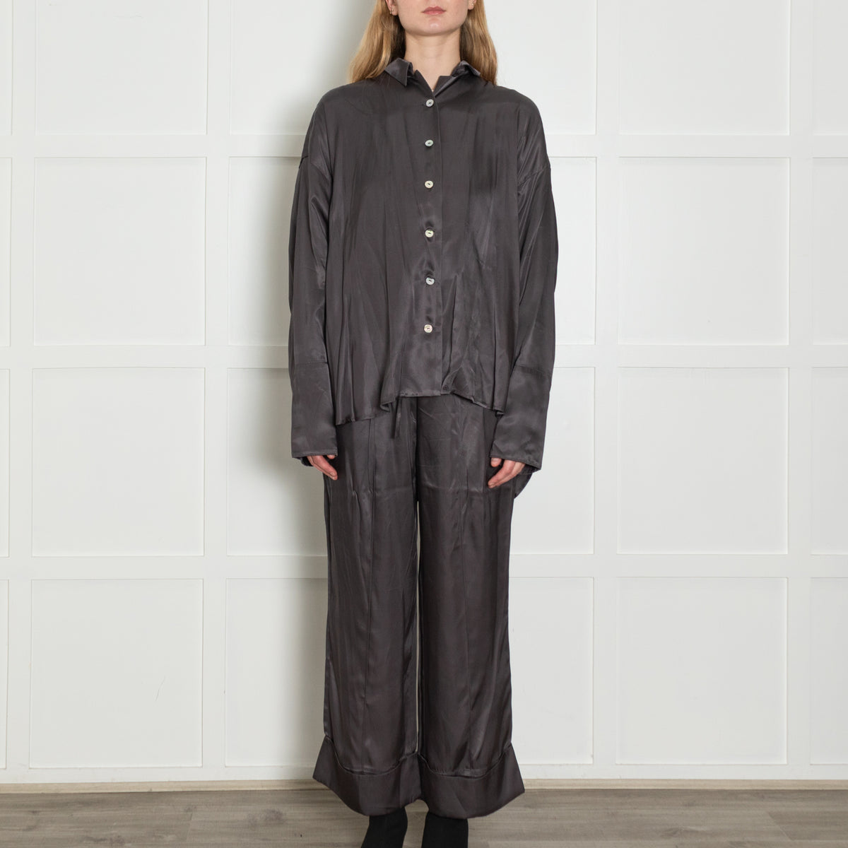 Sleeper Grey Pyjama Style Co-Ord