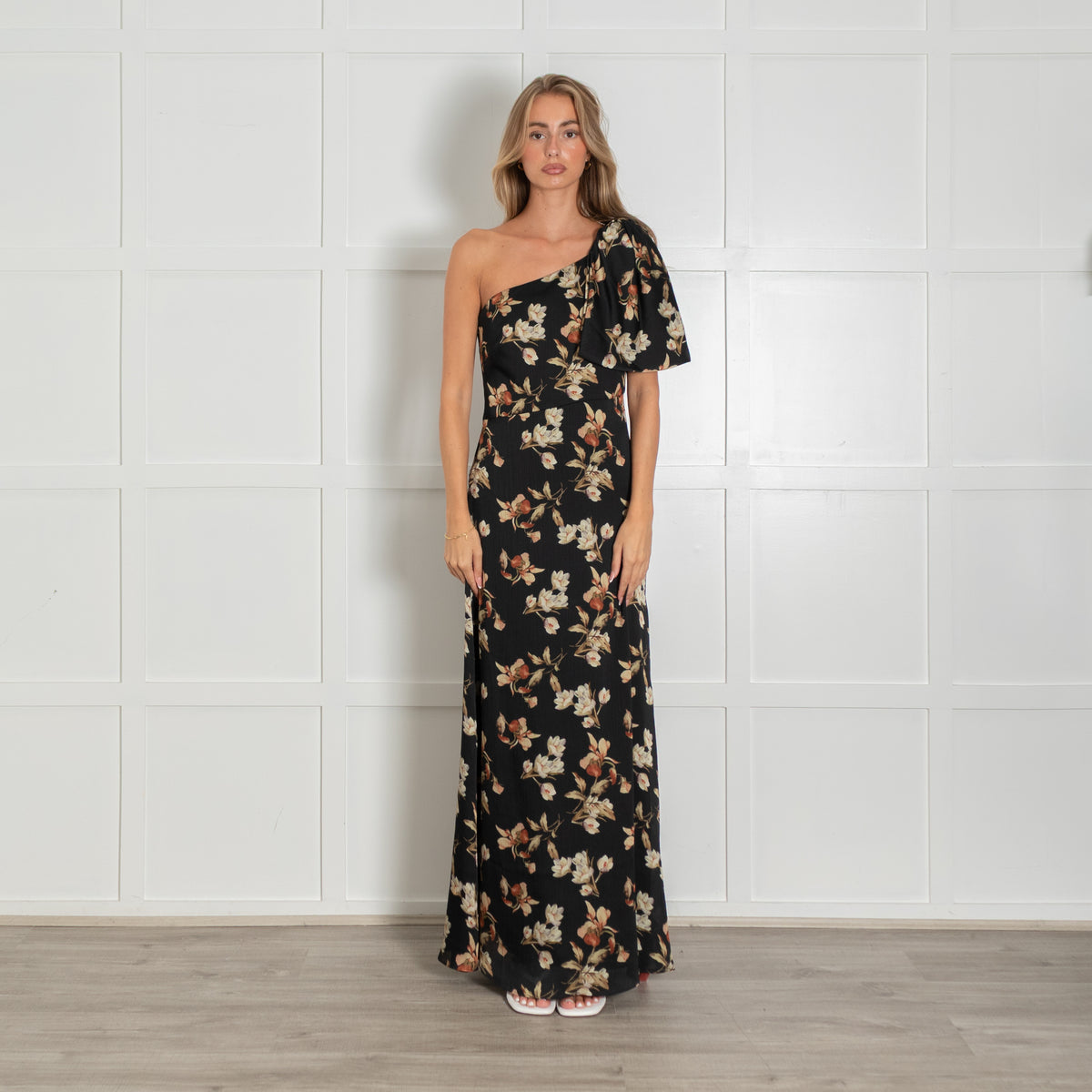 Sachin & Babi Chelsea One Shoulder Floral Maxi Dress