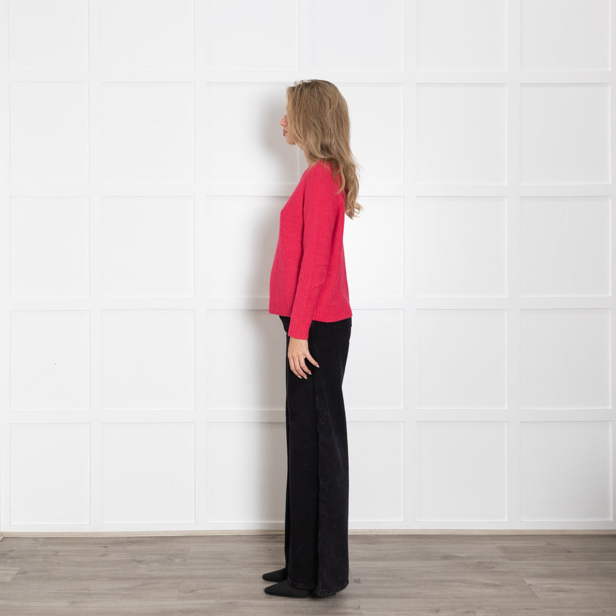 Weekend Max Mara Pink Alpaca Blend Jumper