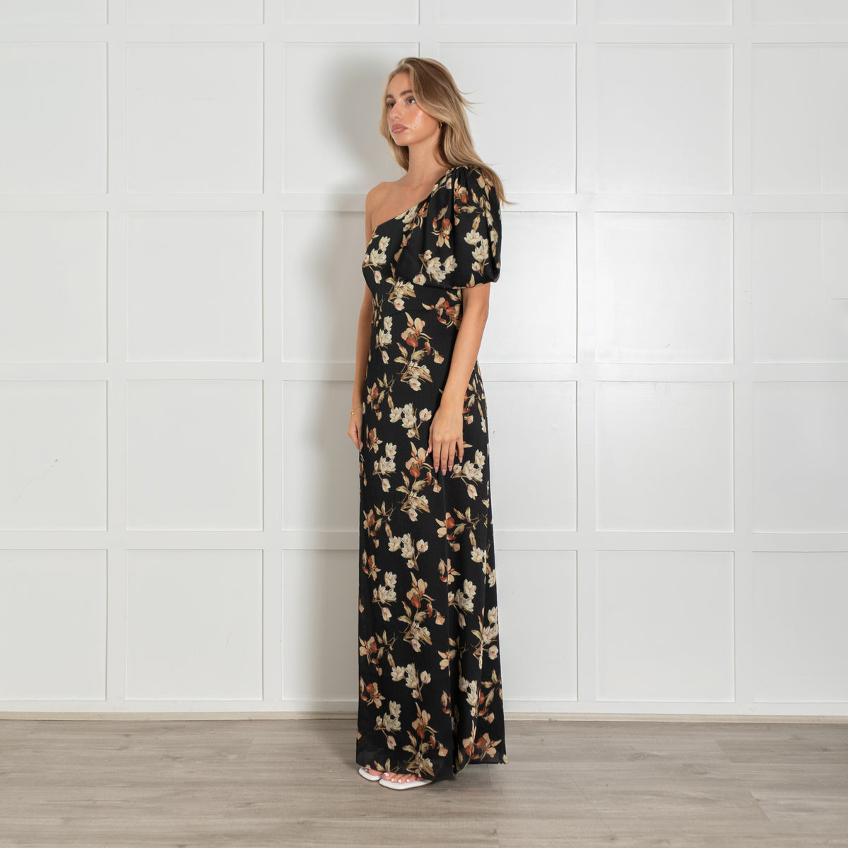 Sachin & Babi Chelsea One Shoulder Floral Maxi Dress