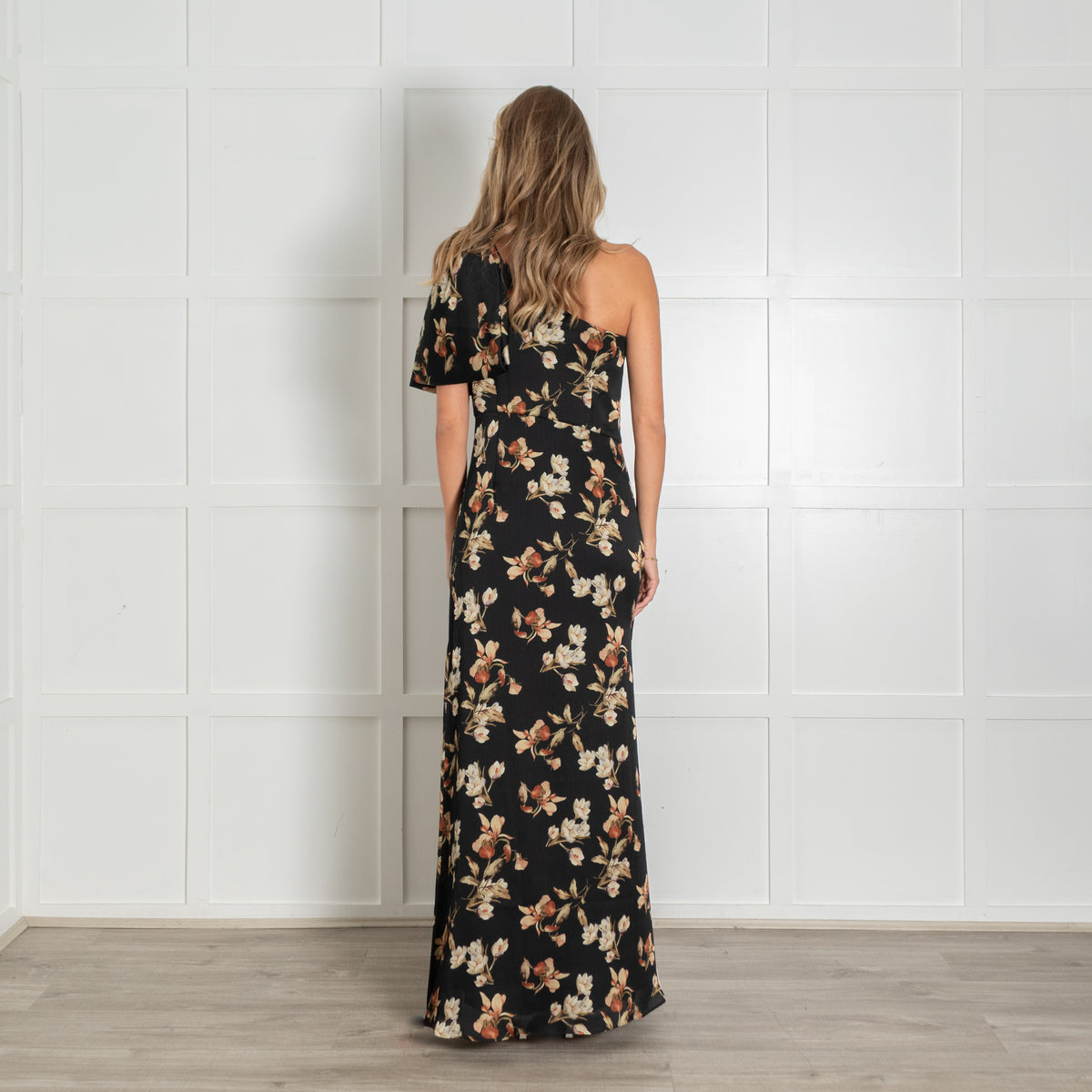 Sachin & Babi Chelsea One Shoulder Floral Maxi Dress