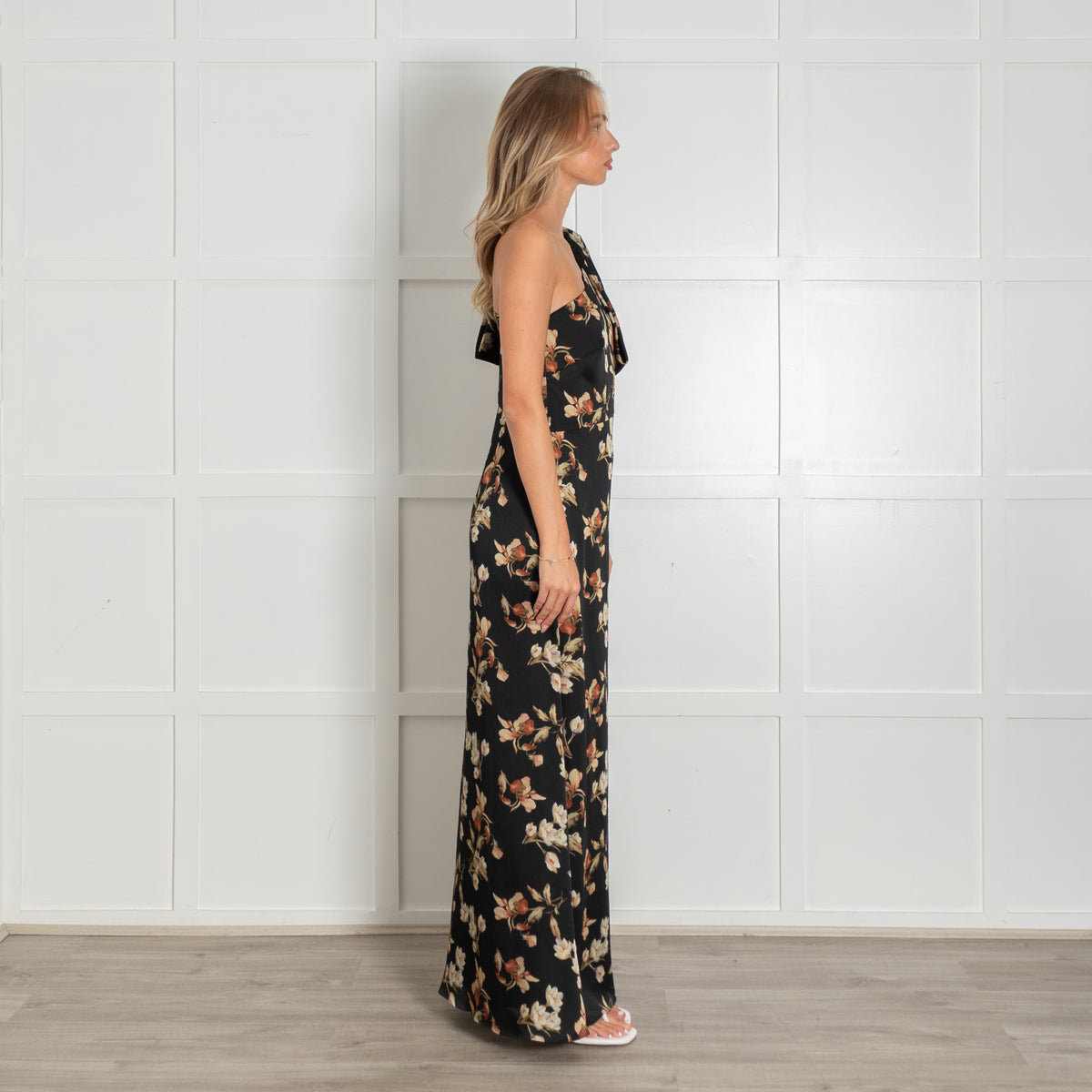Sachin & Babi Chelsea One Shoulder Floral Maxi Dress