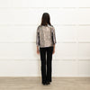 Milly Silver Sequin 3/4  Sleeve Jacket