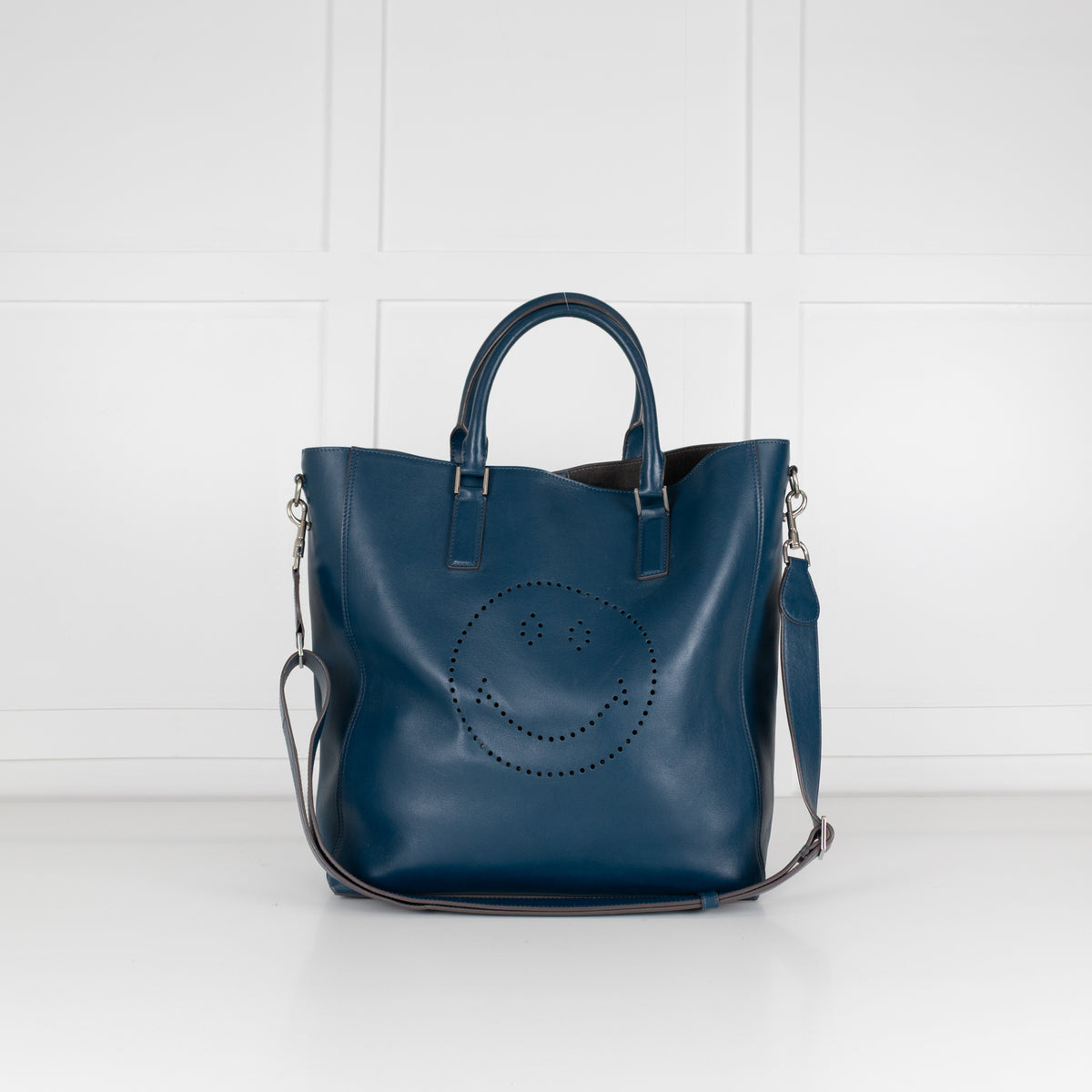 Anya Hindmarch Ebury Tote with Smiley Motif