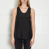 Chloe Black Silk Vest Top