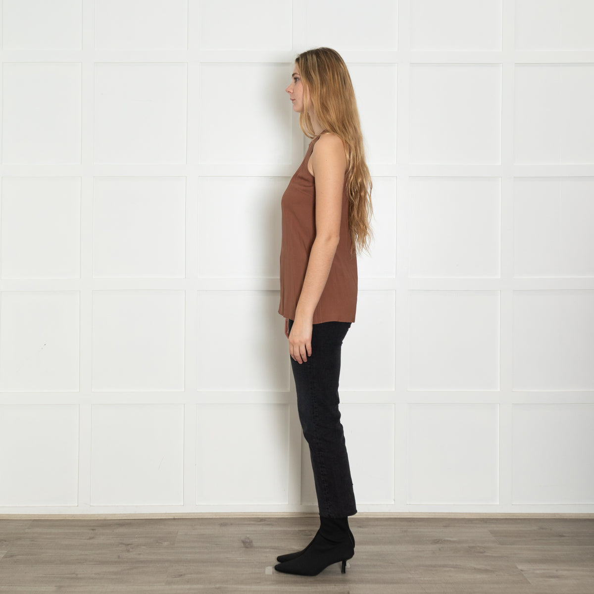 Brunello Cuccinelli Brown Silk Vest