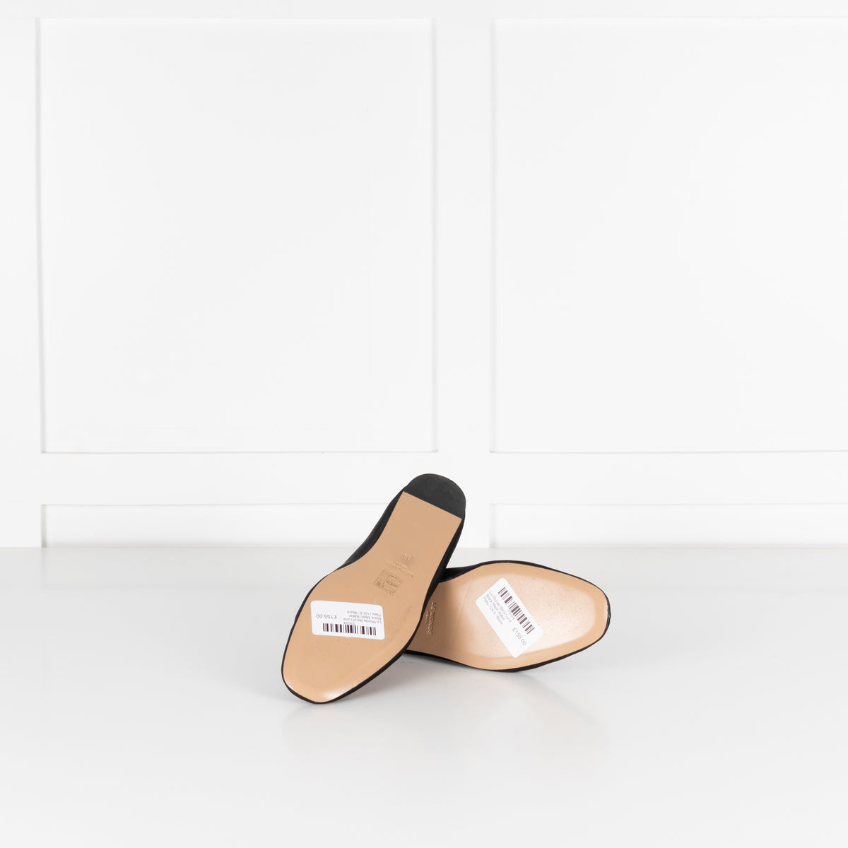 Le Monde Beryl Luna Black Mesh Ballet Flats