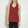 Brunello Cucinelli Red Silk Vest
