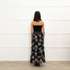 Me + Em Black Grey Brown Floral Maxi Skirt