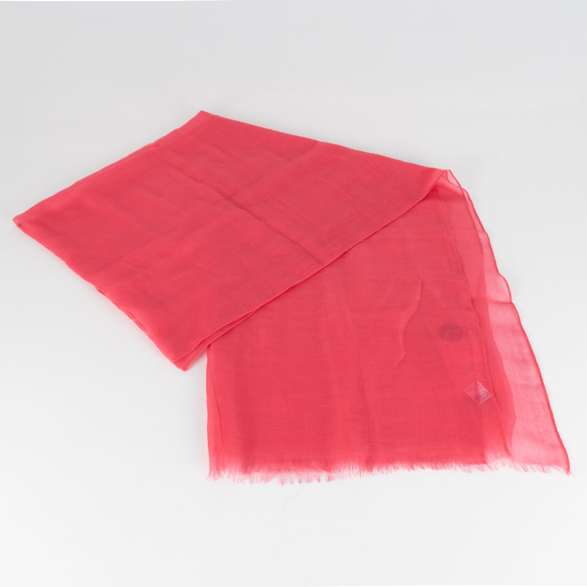 NO Brand Pink Silk Long Scarf