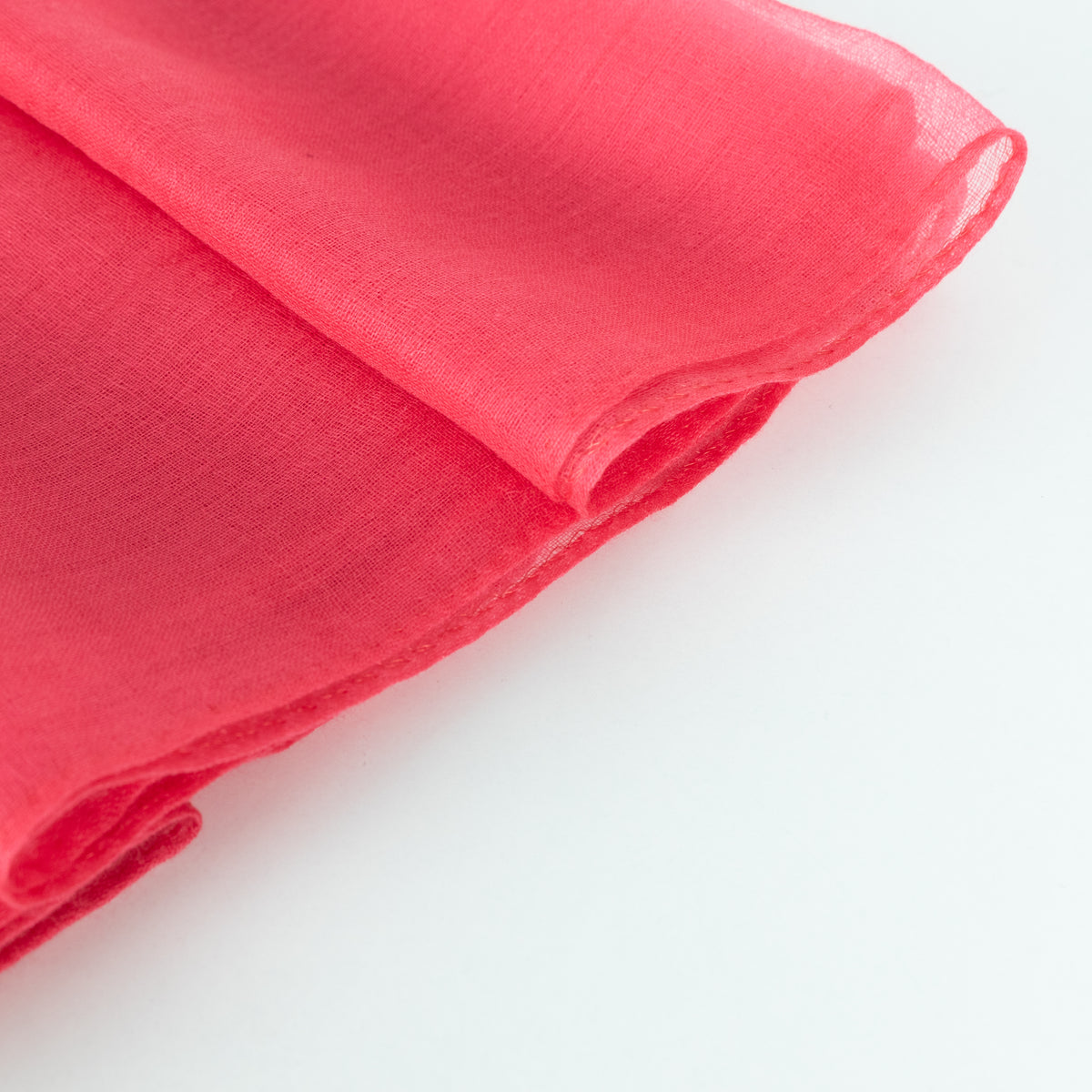 NO Brand Pink Silk Long Scarf