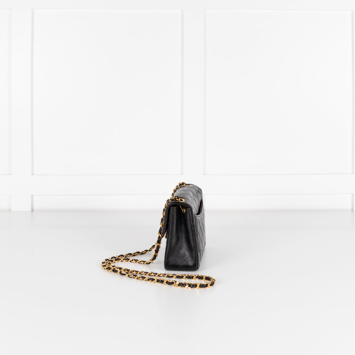 Chanel Vintage Mini Square Quilted Lambskin Flap Bag Series 5