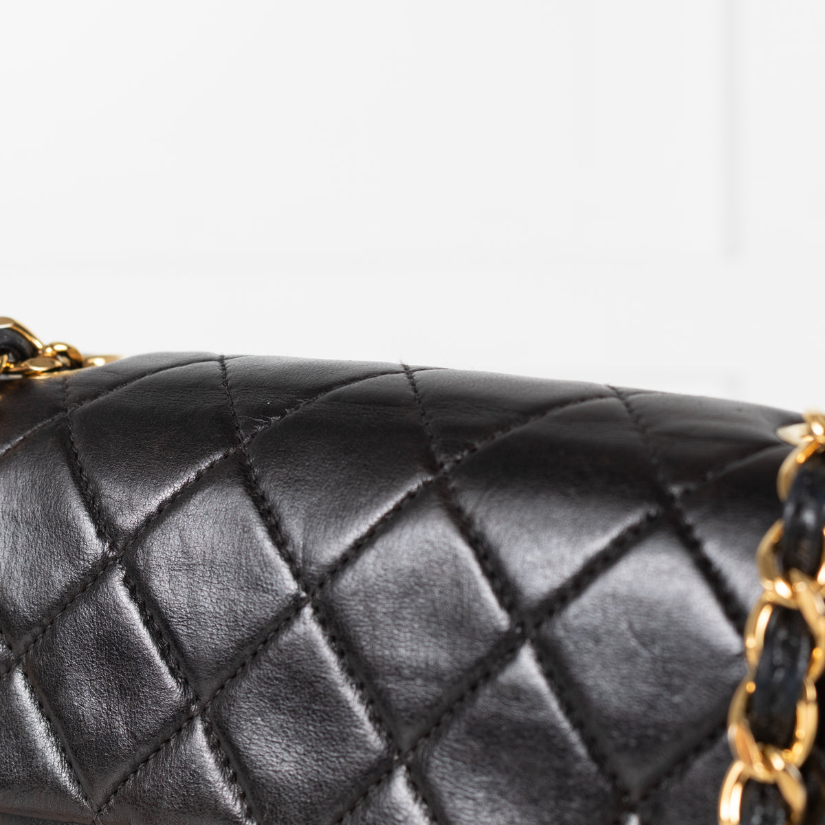 Chanel Vintage Mini Square Quilted Lambskin Flap Bag Series 5