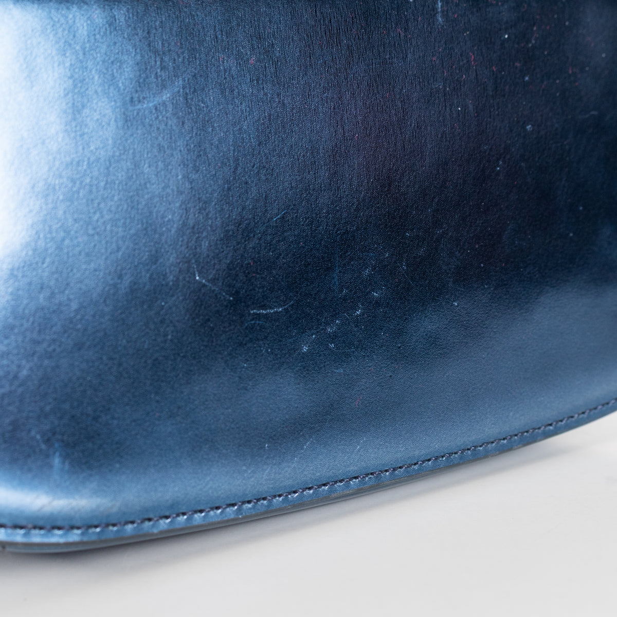 Diesel 1DR Metallic Blue Shoulder Bag