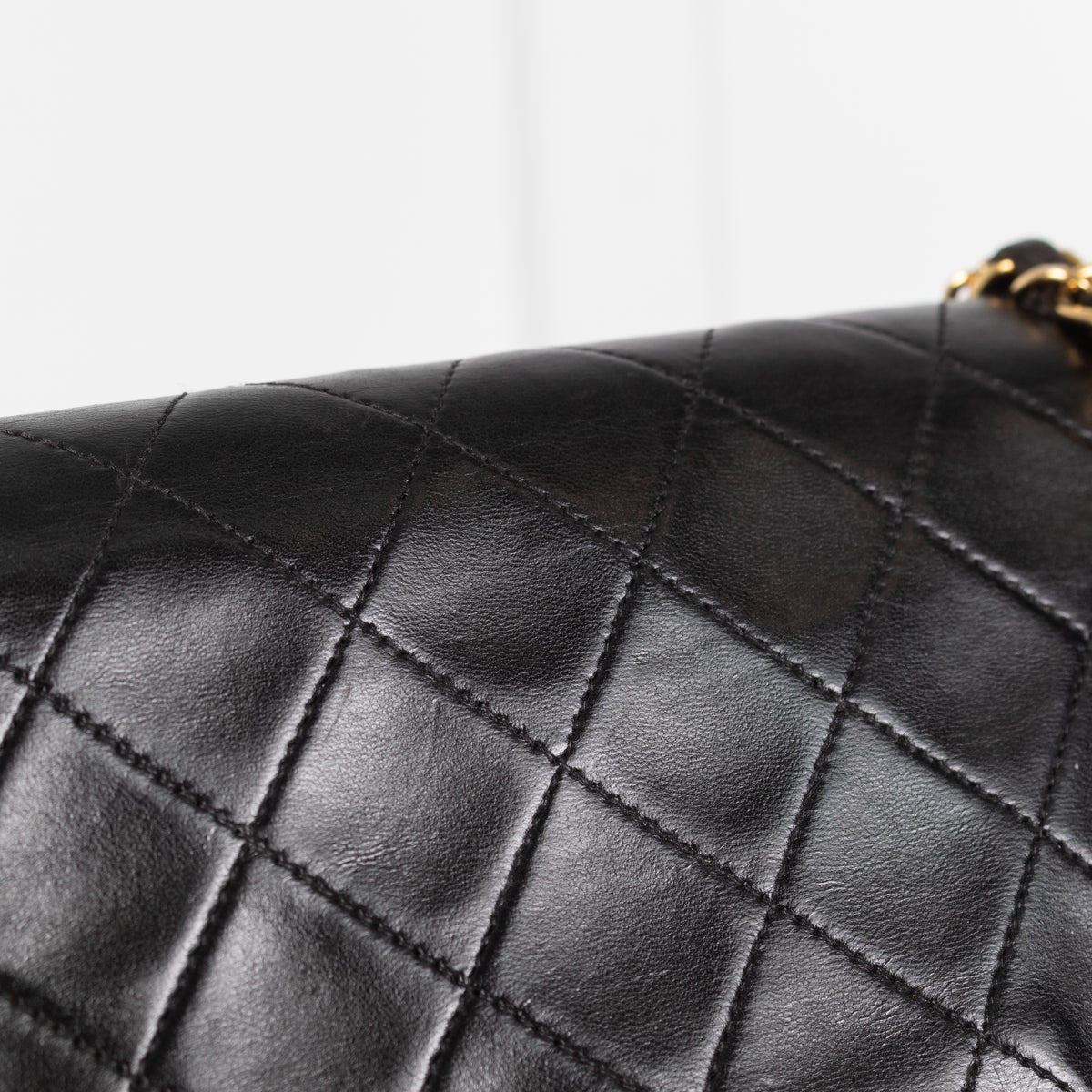 Chanel Lambskin Vintage Double Flap with Gold Hardware Series 2