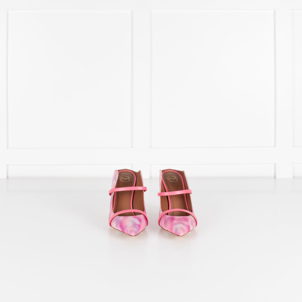 Malone Souliers Pink Tie-Dye Mureen Mules
