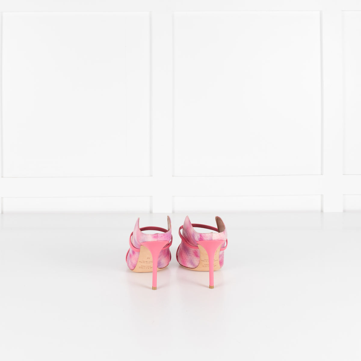 Malone Souliers Pink Tie-Dye Mureen Mules