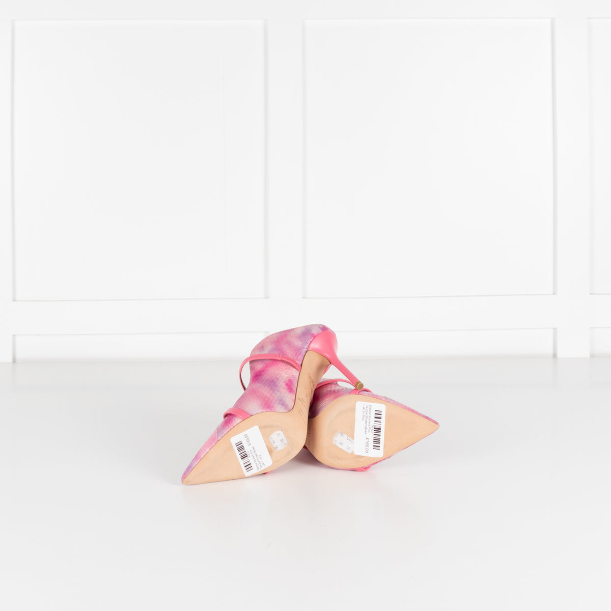 Malone Souliers Pink Tie-Dye Mureen Mules