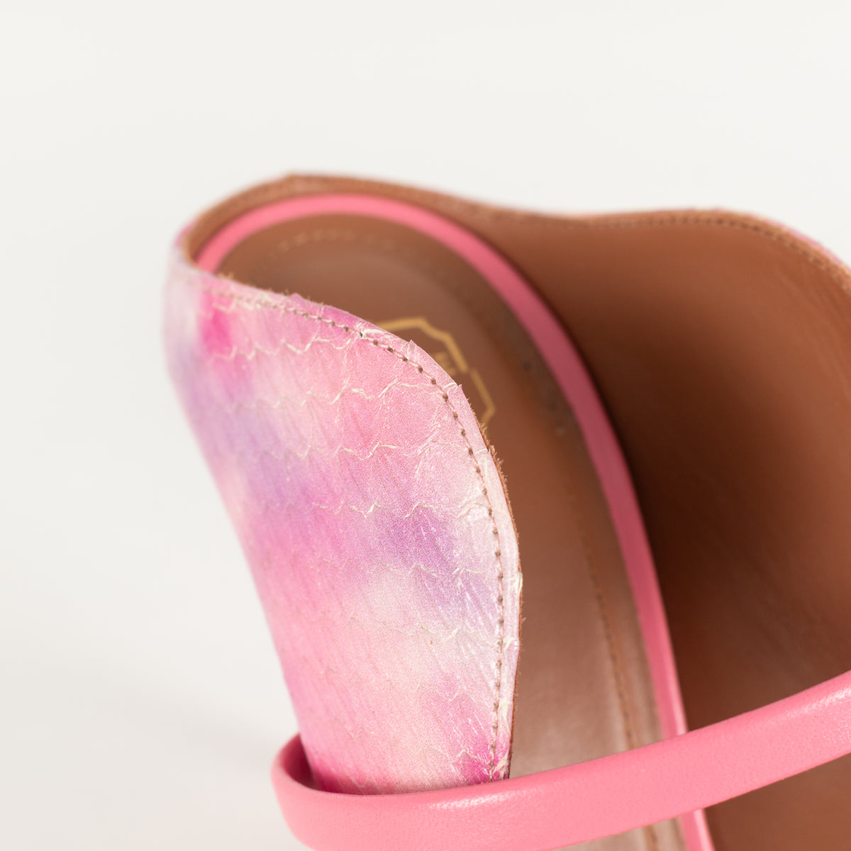 Malone Souliers Pink Tie-Dye Mureen Mules