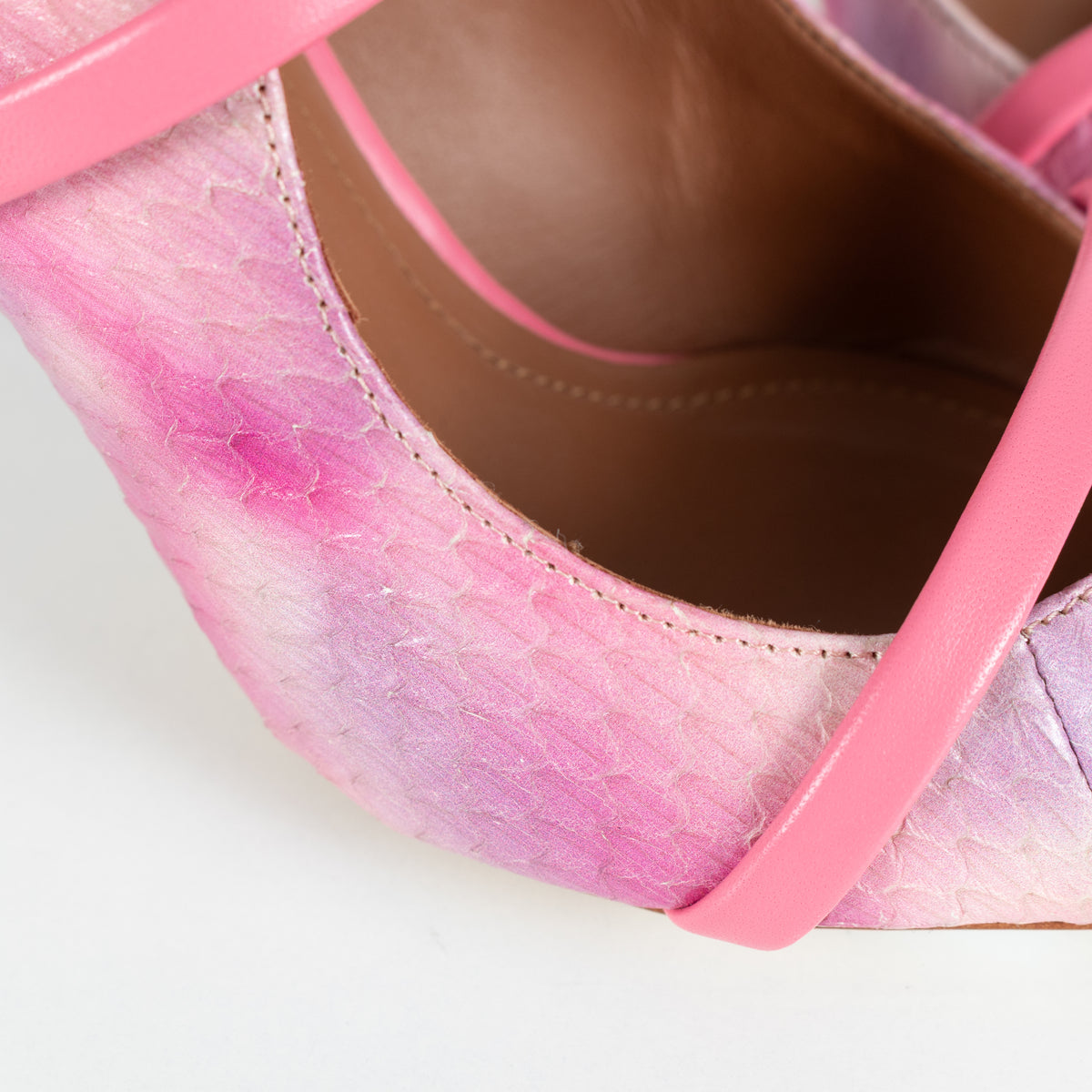 Malone Souliers Pink Tie-Dye Mureen Mules