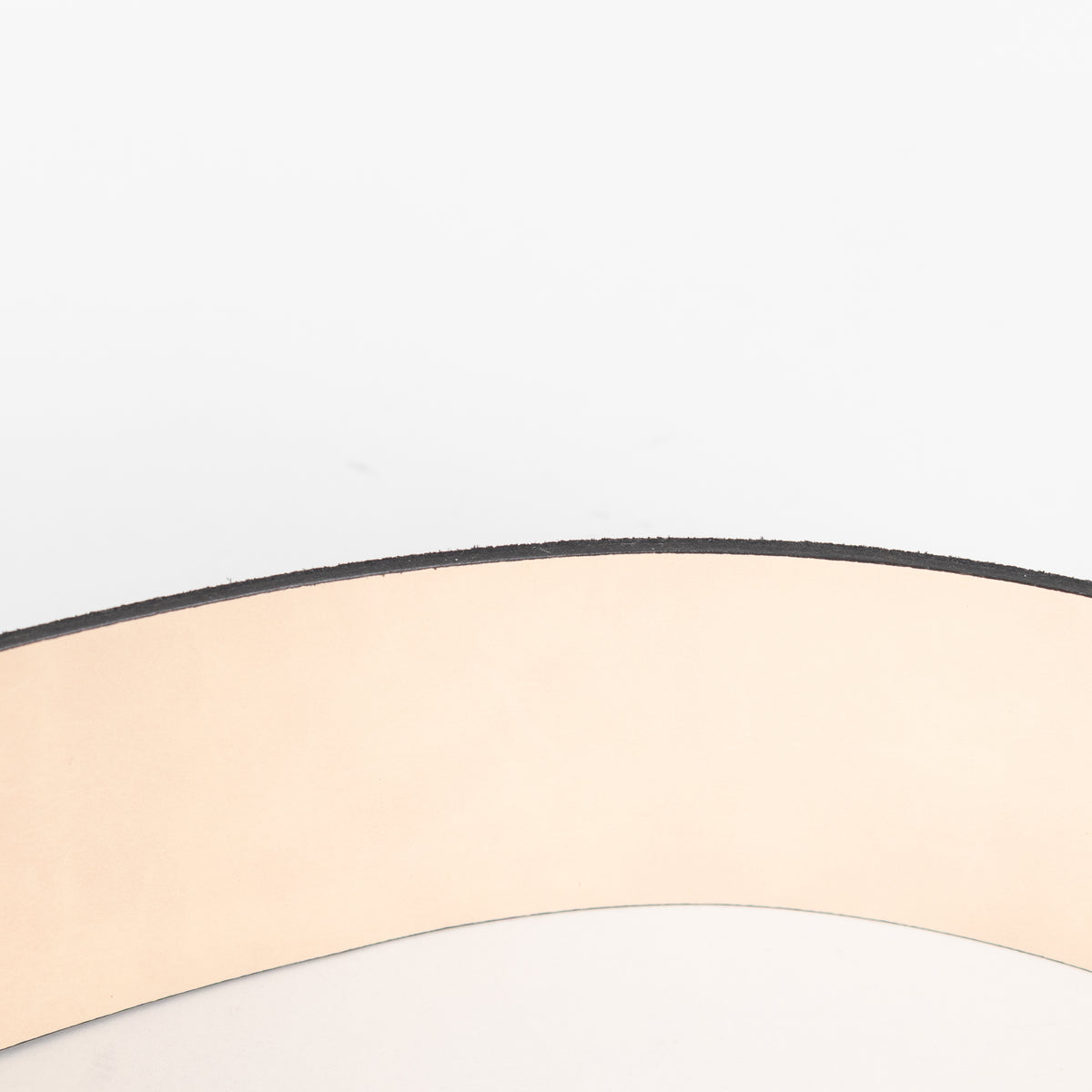 BA&SH Black Suede Wide Belt With Gold Buckle