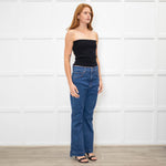 Veronica Beard Blue Stretch Bootleg Jeans