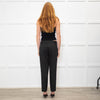 Me + Em Black Trousers with Side Stripe