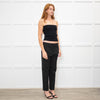 Me + Em Black Trousers with Side Stripe