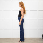 See By Chloe Dark Denim Flare Jeans