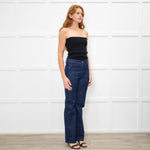 See By Chloe Dark Denim Flare Jeans