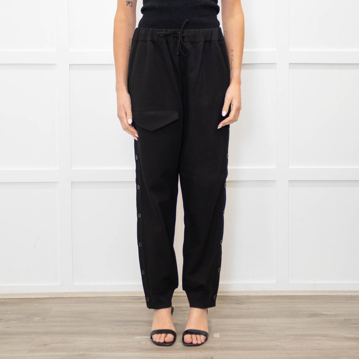 Simone Rocha Track Trousers With Side Buttons