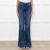 Paige Blue Denim Genevieve Flared Jeans