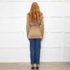 Ralph Lauren Brown Ribbed Cardigan With Belt