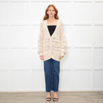 IRO Silba Cream Cotton  Cardigan