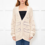 IRO Silba Cream Cotton  Cardigan