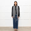 Malene Birger Grey Wool Scarf