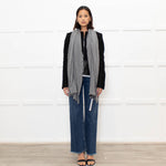 Malene Birger Grey Wool Scarf