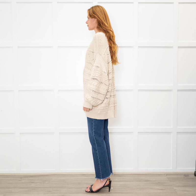 IRO Silba Cream Cotton  Cardigan