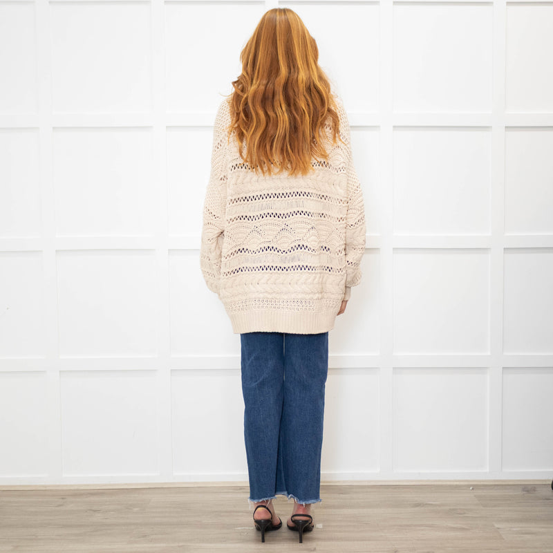 IRO Silba Cream Cotton  Cardigan
