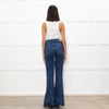 Paige Blue Denim Genevieve Flared Jeans