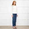 Emporio Armani Cream Jacket With Front Zip