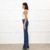 Paige Blue Denim Genevieve Flared Jeans