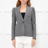 Me + Em Grey Gathered Shoulder Blazer