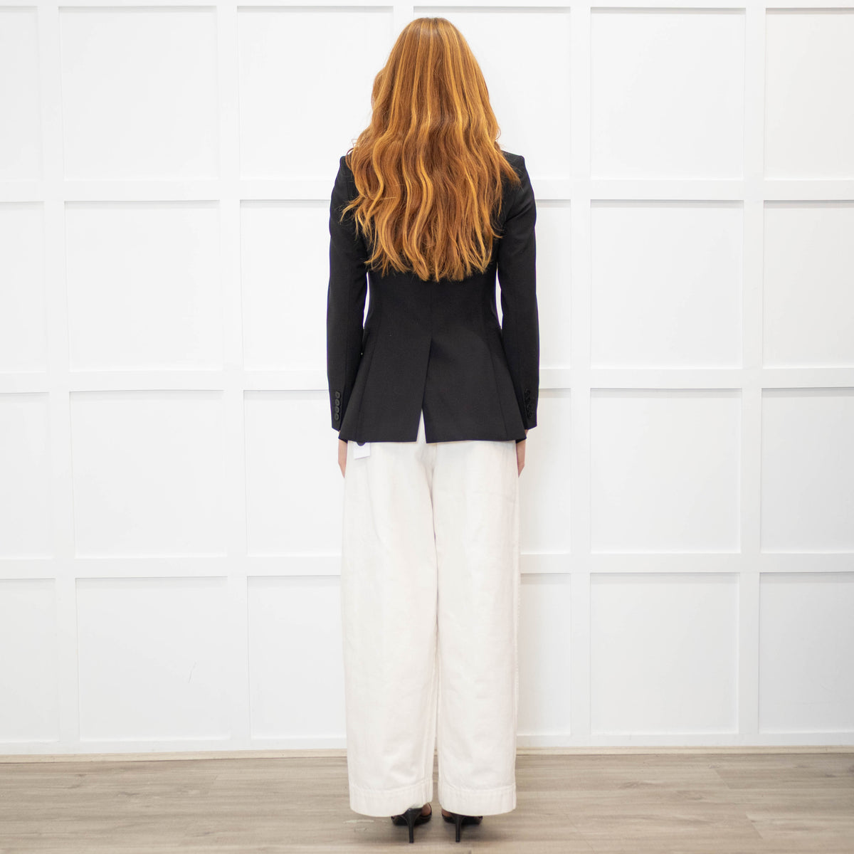 Theory Black Single Breast Blazer