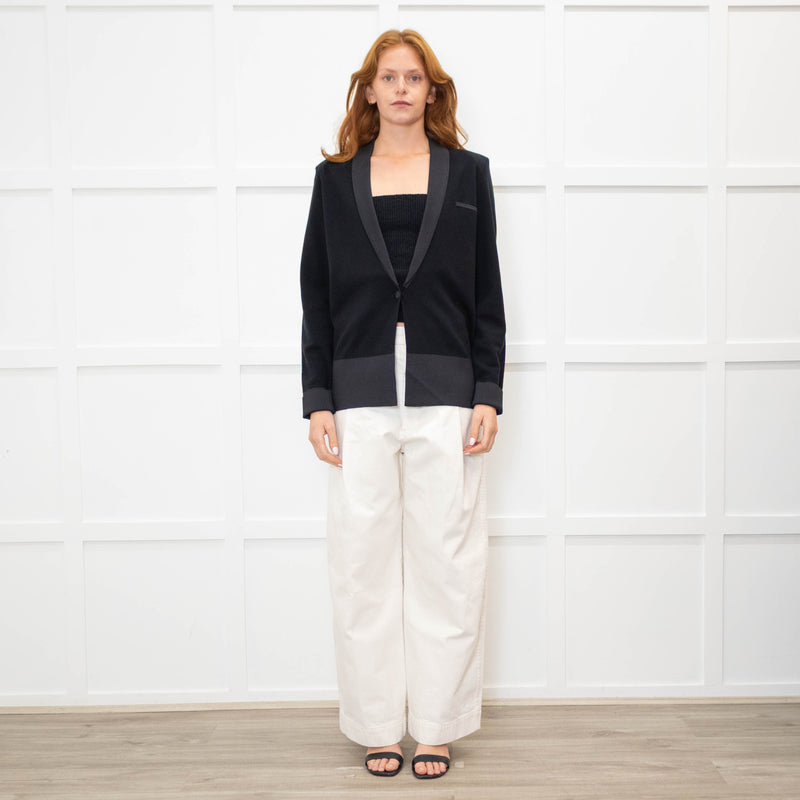 Kenzo Black Wool & Silk  Jacket
